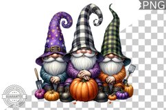 Halloween Kitchen Gnome Sublimation - Clipart PNG Design Product Image 1