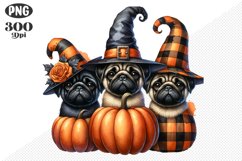 Halloween Dog Sublimation - Clipart PNG Design Product Image 1