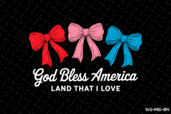 God Bless America Svg | Quotes Svg | Svg Cut Files Product Image 1