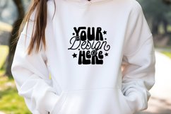 Gildan 18500 Hoodie Mockups, Christmas Gildan 18500 ladies Product Image 1
