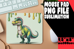VIBRANT mouse MAT Innovative Design, Cute Dino Product Image 1