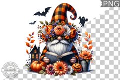 Halloween Gnome Sublimation - Clipart PNG Design Product Image 1