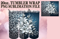 COZY VIBES 20oz TUMBLER WRAP, Leopard Prints Product Image 1