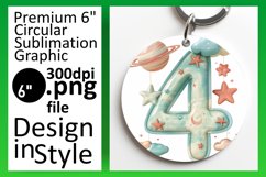 Celestial Kaleidoscope: Sublimation Designs Circle Design Product Image 1