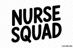 Nurse Squad Svg | Nurse Svg | Svg Cut Files Product Image 1