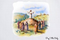 Big Bible Collection Watercolor Clipart PNG Product Image 1