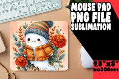 JOYFUL DESK PAD SUBLIMATION ART, Cute Ghost Product Image 1