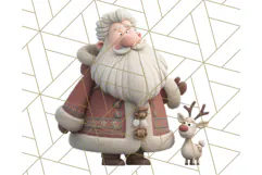 Santa Claus Clipart, North Pole Holiday PNG Graphics Product Image 4