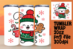 PLAYFUL 20oz Tumbler Design for Customization , Christmas Product Image 1