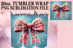 Inspiring sunsets 20oz tumbler wrap, Christmas Product Image 1