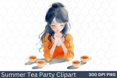 Summer Tea Party Clipart Product Image 1