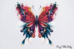 Smoke Butterflies Clipart PNG Product Image 1
