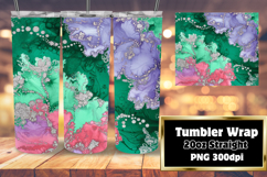 High-Quality 20oz Tumbler Design , Abstract Pattern Product Image 1