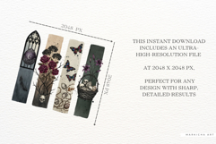 Easter Gothic Brushstrokes Clipart Product Image 6