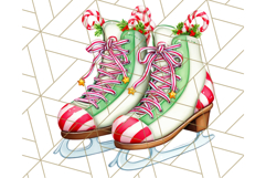 Peppermint Candy Cane Clipart PNG, Christmas Sweet Street Product Image 4