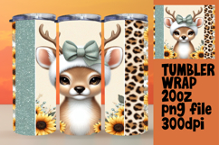 DYNAMIC 20oz Tumbler PNG Artwork , Cute Animals Product Image 1