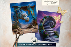 Chinese Fantasy Backdrops for TTRPG and Scrapbooking Product Image 6