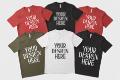 Christmas Family Matching Group T-Shirt Mockups | Holiday Fl Product Image 1