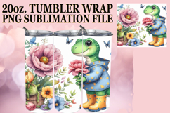 Joyful Escape 20oz tumbler wrap, Dino Product Image 1