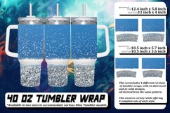 Radiant Leopard Bloom Sublimation 40oz Product Image 1