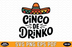 Cinco de Drinko SVG | Quotes | SVG Cut files Product Image 1