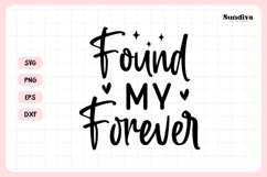 Bachelorette Party Saying SVG | Found My Forever Product Image 3