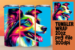 SOPHISTICATED 20oz Tumbler Template , Dog Product Image 1