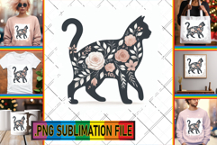 Playful Tote Bag Gift Magic, Flower Animals Product Image 1