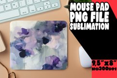 Serene Floral Springtime Blossom Mouse Pad Product Image 1