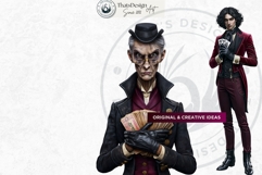 Midnight Rail Society Dark Steampunk Clipart Gothic RPG Product Image 5