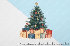 80 Watercolor Christmas Holiday PNG Clip Arts Product Image 4
