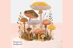 80 Watercolor Woodland Forest Animals Cottage PNG Clip Arts Product Image 5