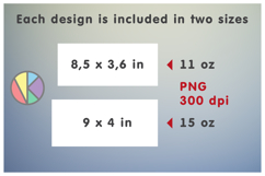 3 Photo Frame Patterns. 3D Hole in Wall - 11oz-15oz Mug. Product Image 11