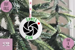 Santa cam svg| vinyl cutting |Christmas ornament svg Product Image 4