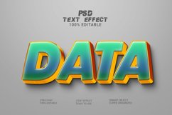 3d Text Effect Style Data Product Image 1