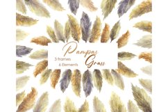 Watercolor floral clipart Digital clipart Summer clipart Product Image 1