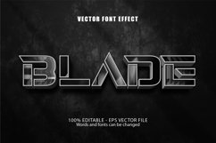 Editable text effect, Blade text effect Product Image 1