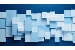 shapes blue solid background Product Image 1