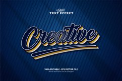 Editable text effect, Creative text effect Product Image 1