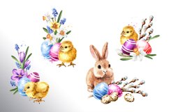 Happy Easter. Watercolor collection Product Image 17