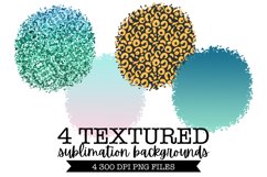 4 Textured Backgrounds - Sublimation Background Product Image 1