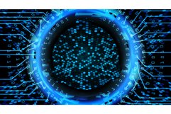Future Technology Cyber Concept Background. Abstract Product Image 1