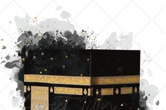 Famous Islamic buildings 4 clip art illustrations Kaaba png Product Image 3