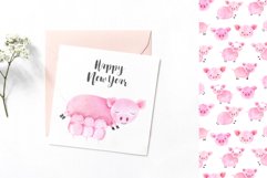 Watercolor Little Pigs Set Product Image 4