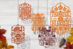 Bundle of Autumn Thanksgiving Quote Cutting File Product Image 3