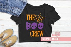 The Boo Crew SVG, Halloween SVG file, Trick or Treat Bag SVG Product Image 2