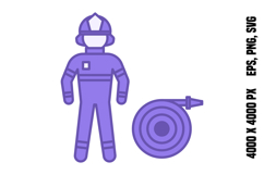 Colored Turnout Gears Icon Product Image 1