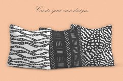 Blasc and White Patterns Set Product Image 12