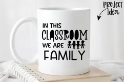 In This Classroom We Are Family svg, school classroom svg Product Image 2