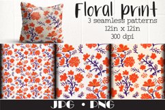 Floral seamless patterns Product Image 1